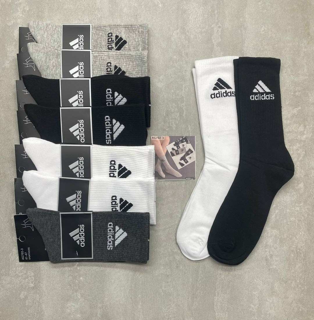 носки мужские,носки мужские 10 пар,носки мужские 6 пар,носки adidas набор спортивных носков адидас,носки мужские adidas