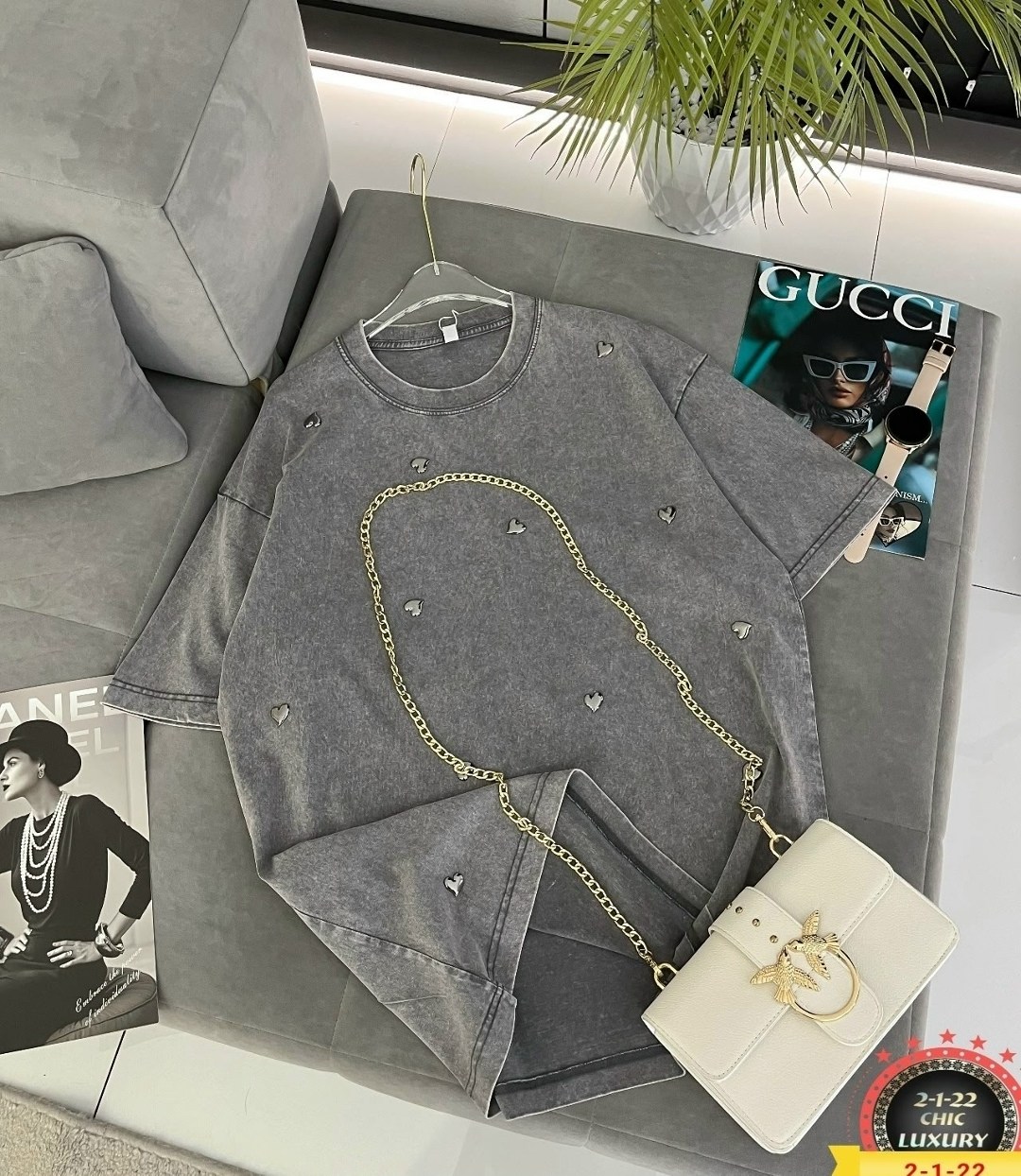 женская футболка оверсайз,футболка женская варенка оверсайз,футболка оверсайз варенка,футболка оверсайз со стразами камнями серая mesale,женская футболка