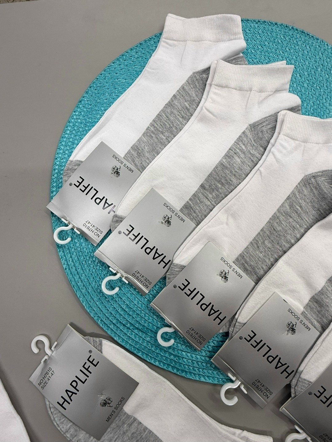 носки turkan комплект 5 пар размер 36-41 белый серый,носки женские,носки комплект,носки мужские,носки короткие хлопковые набор