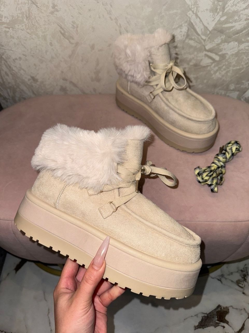 женская зимняя ,ботинки женские зима,женские угги,,угги короткие зимние на платформе amalino