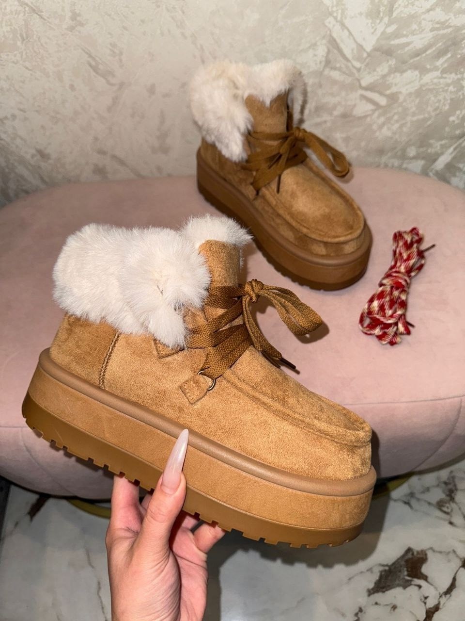 женская зимняя ,ботинки женские зима,женские угги,,угги короткие зимние на платформе amalino