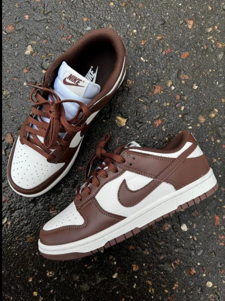nike коричневые кроссовки dunk для женщин,кроссовки nike dunk low wmns "cacao wow",nike коричневые кожаные низкие кроссовки / кеды dunk для мужчин,nike dunk low "cacao wow",кроссовки nike dunk low