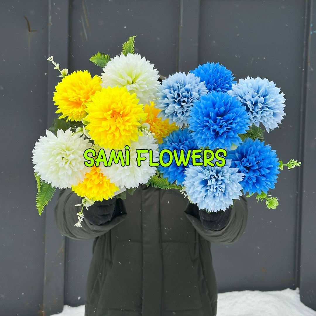 цветы искусственные хризантемы,букет хризантем,букет,искусственные хризантемы,цветок искусственная