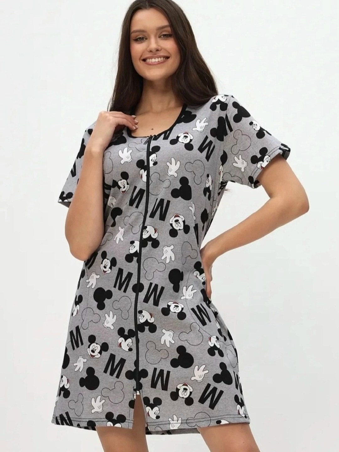 халат женский домашний,женский халат,халат домашний на молнии,халат для дома,халат