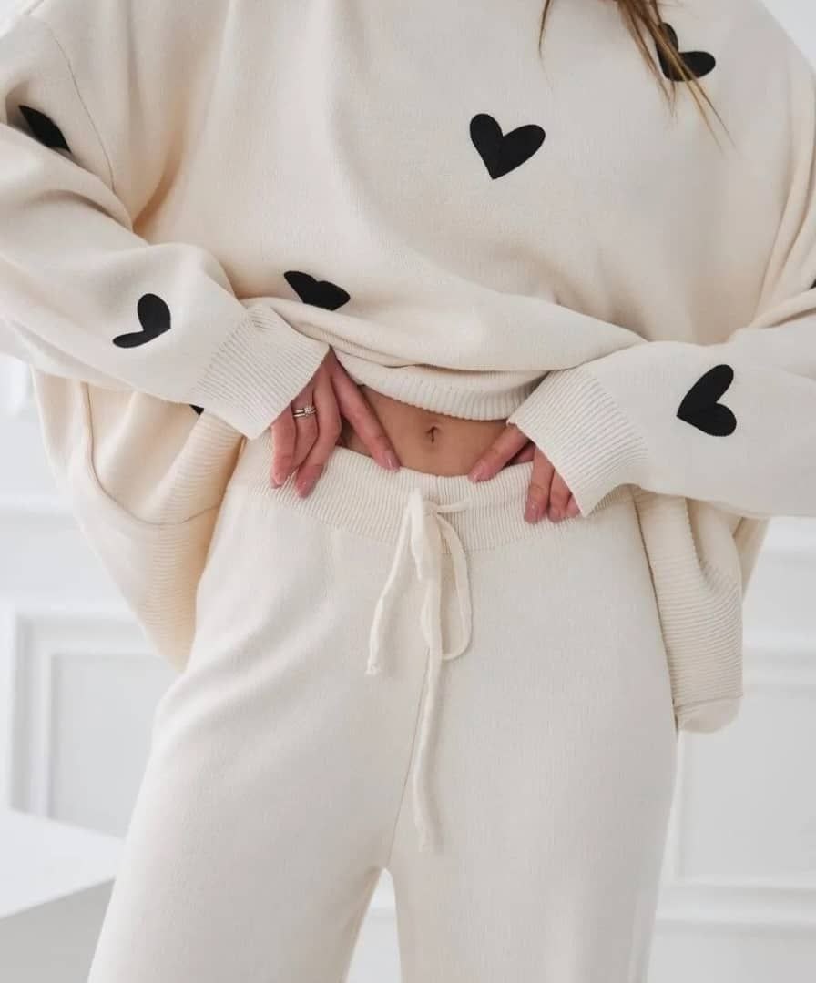 женский вязаный костюм,костюм женский двойка теплый,костюм трикотажный тёплый,кашемировый костюм с брюками,костюм двойка ткань: вязка кашемир