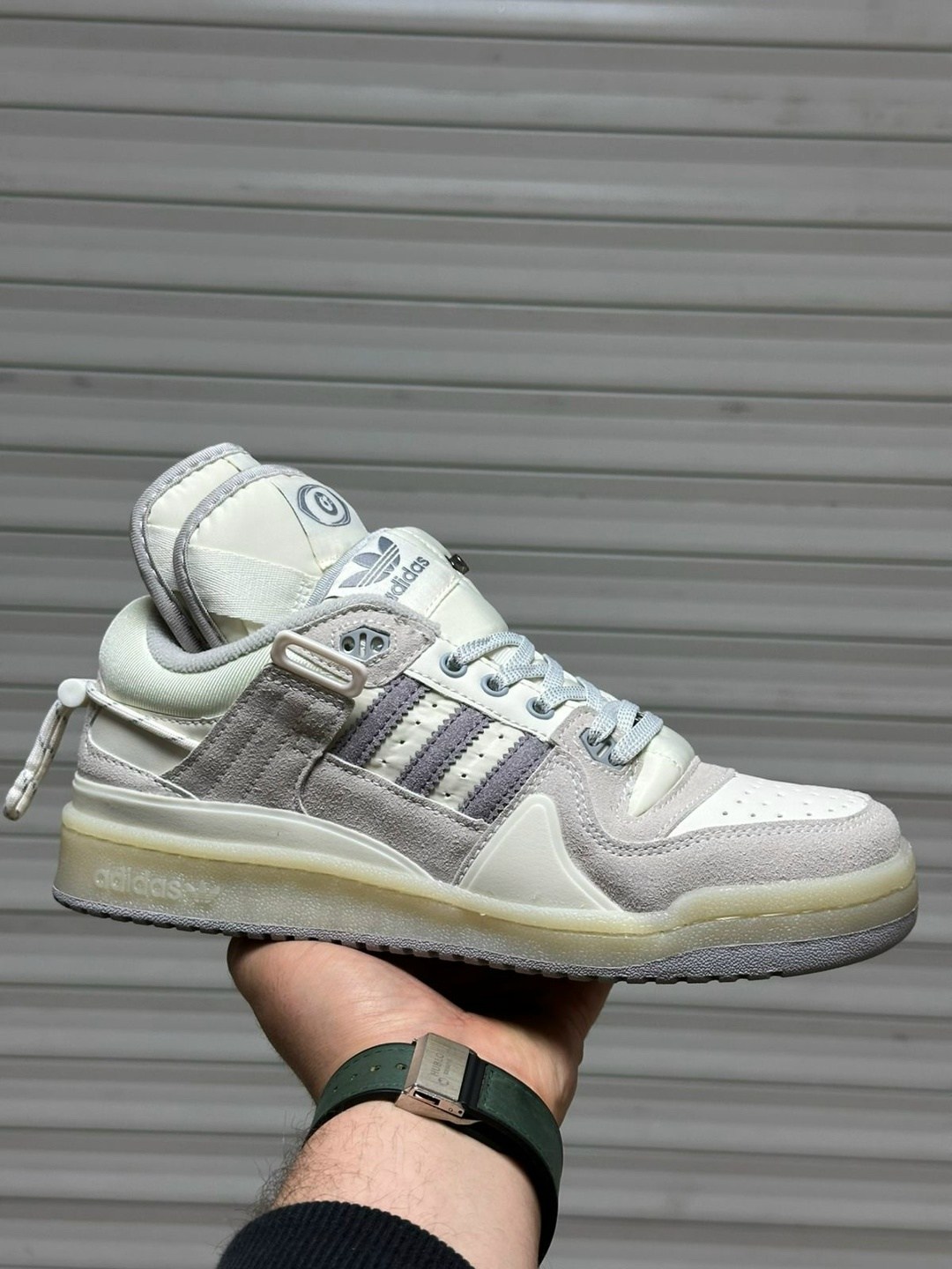 adidas forum low bad bunny grey,adidas forum low bad bunny white,adidas forum 84 low bad bunny,adidas forum bad bunny white,кроссовки adidas forum buckle low 'white' bad bunny