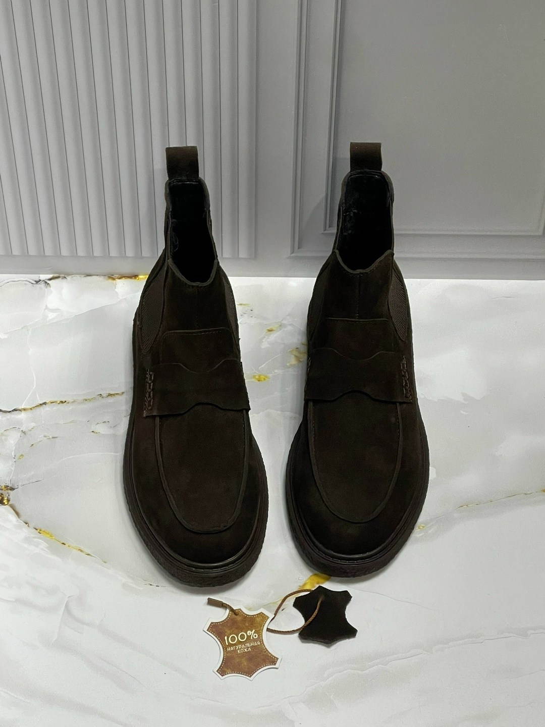 ,замшевые ботинки челси medicine коричневый,ботинки мужские челси,мужские ботинки,обуви