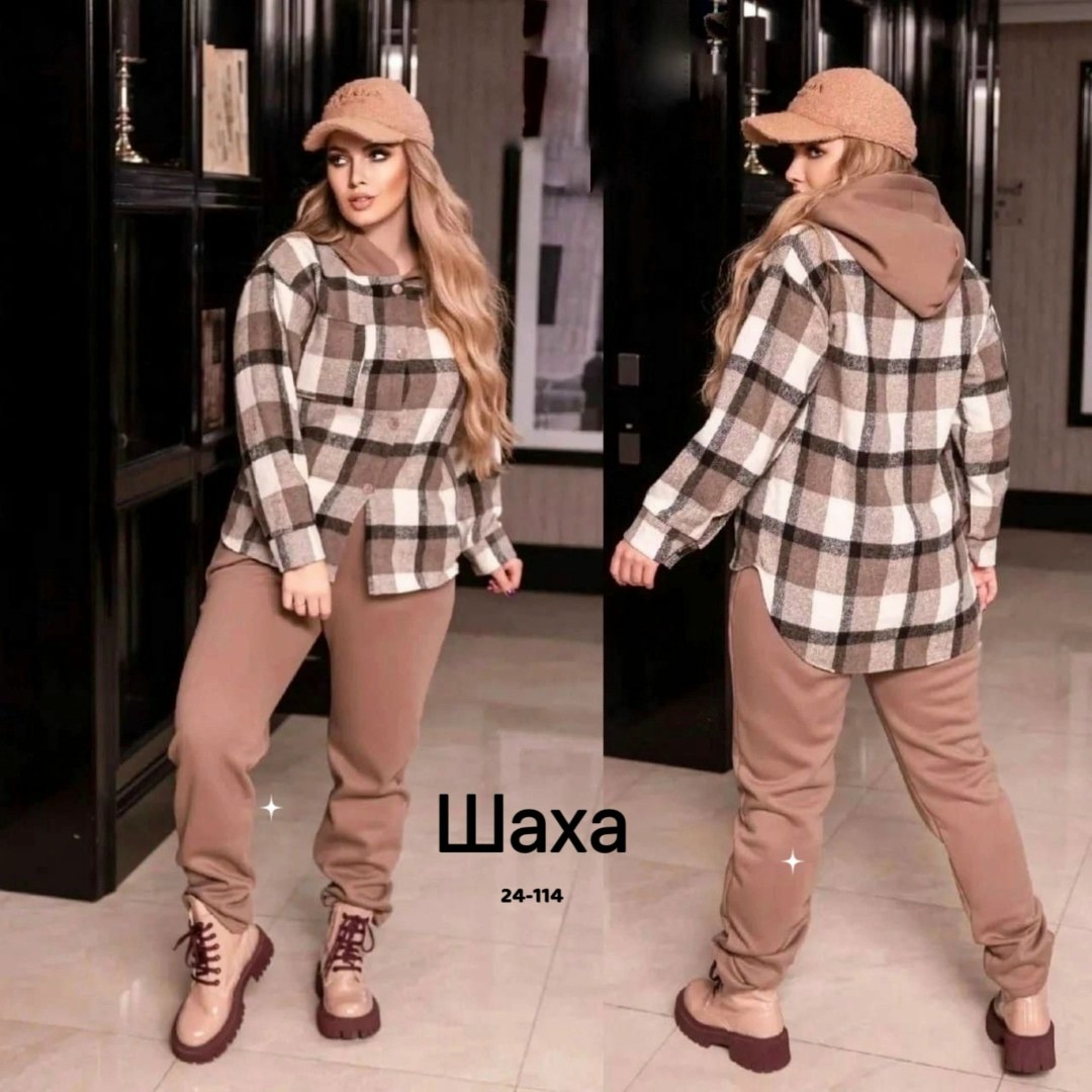 костюм женский ткань кашемир, флис,костюм женский с рубашкой,костюм женский ткань штаны трехнитка на флисе, рубашка кашемир хлопок,костюм двойка,женский костюм на флисе