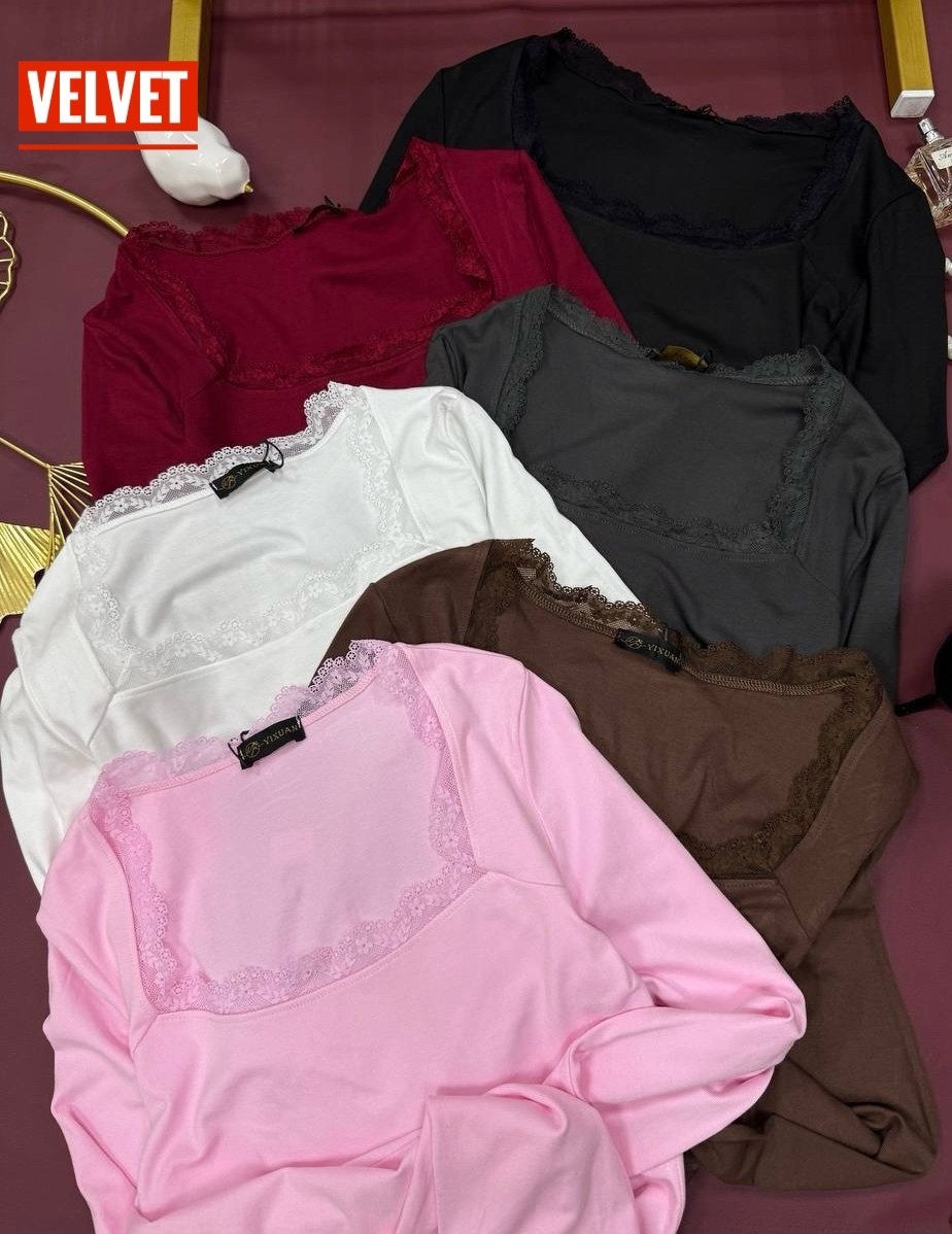 женская короткая футболка с кружевной отделкой,кружевной топ,лонгслив укороченный,кроп топ кружевной,майка с кружевом