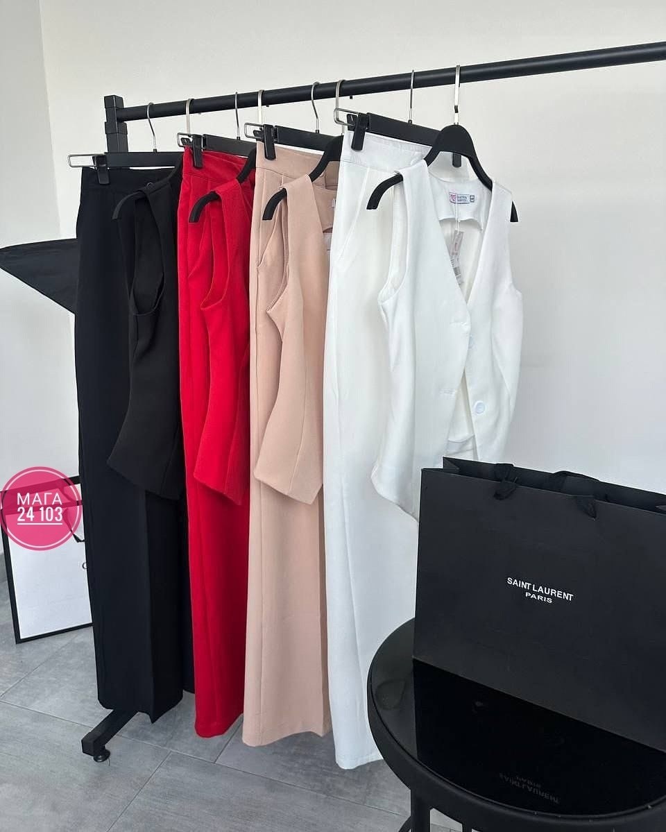 костюм двойка женская,костюм летний женский с брюками и жилеткой bezko,брючный костюм с жилеткой женский,костюм брючный деловой с жилетом dayando,брючный костюм с жилеткой