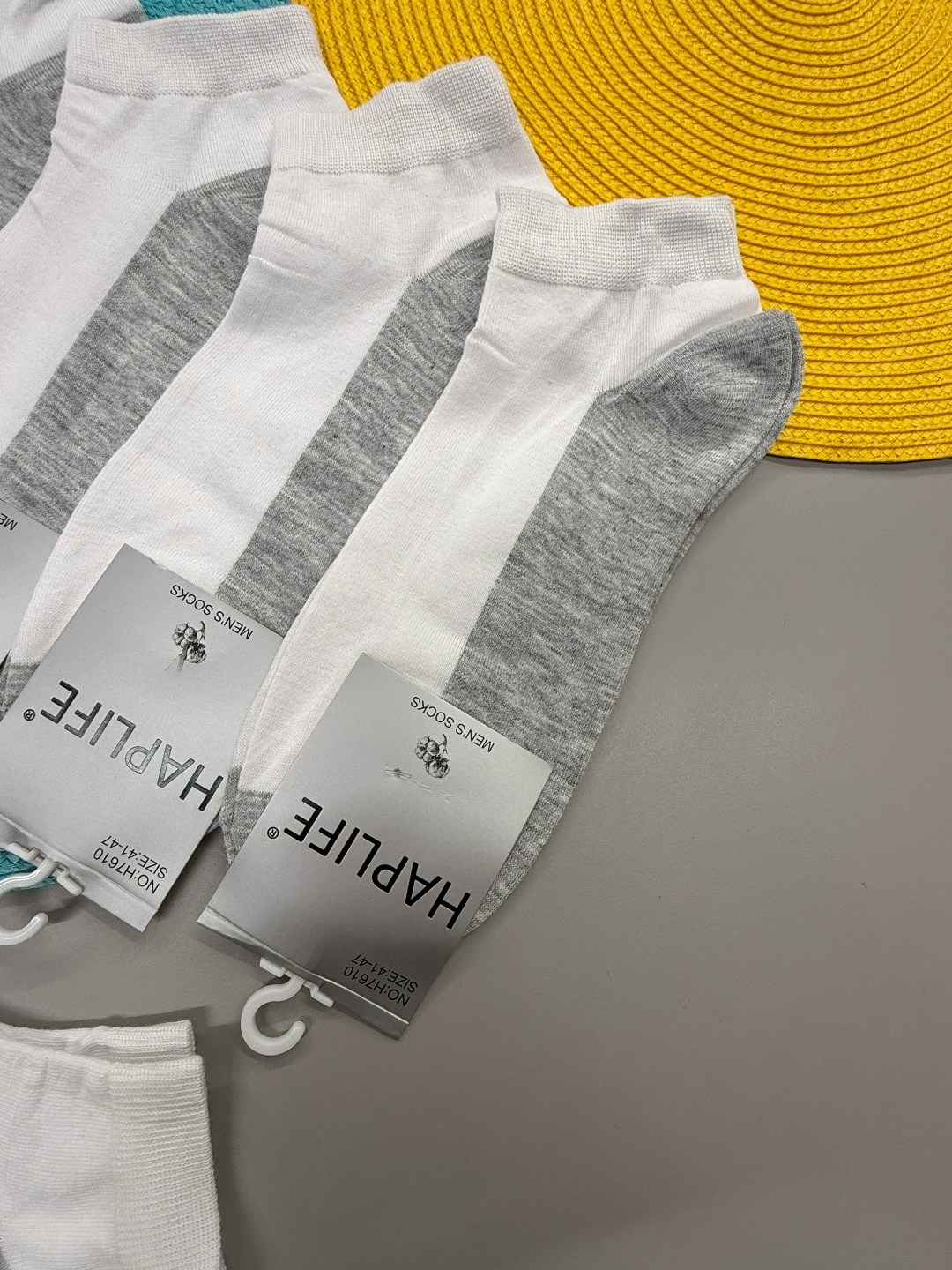 носки turkan комплект 5 пар размер 36-41 белый серый,носки женские,носки комплект,носки мужские,носки короткие хлопковые набор