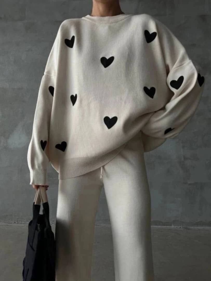 женский вязаный костюм,костюм женский двойка теплый,костюм трикотажный тёплый,кашемировый костюм с брюками,костюм двойка ткань: вязка кашемир