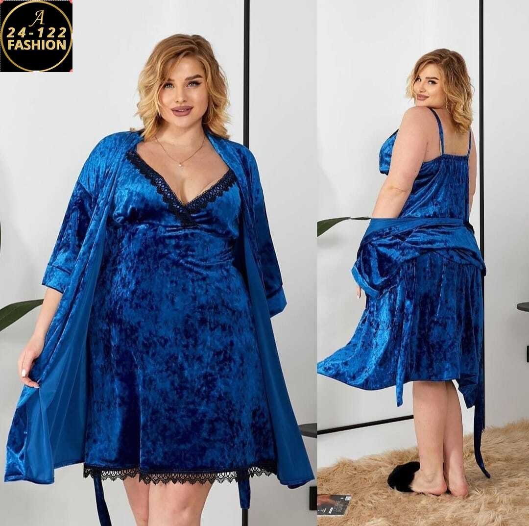 пеньюар с халатом,комплект с пеньюаром,комплект с халатом,комплект ночная сорочка и халат,комплект халат и сорочка