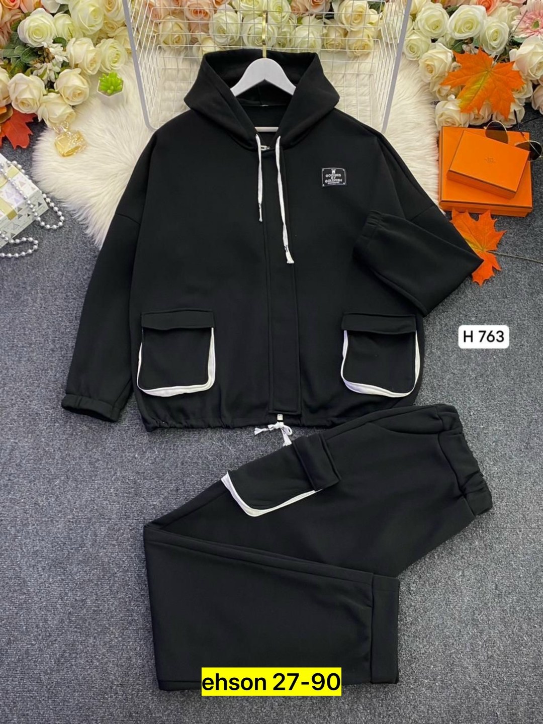 костюм женский 7163 лика дресс,костюм женский футер,костюм женский на флисе,костюм женский с капюшоном,костюм женский с начесом