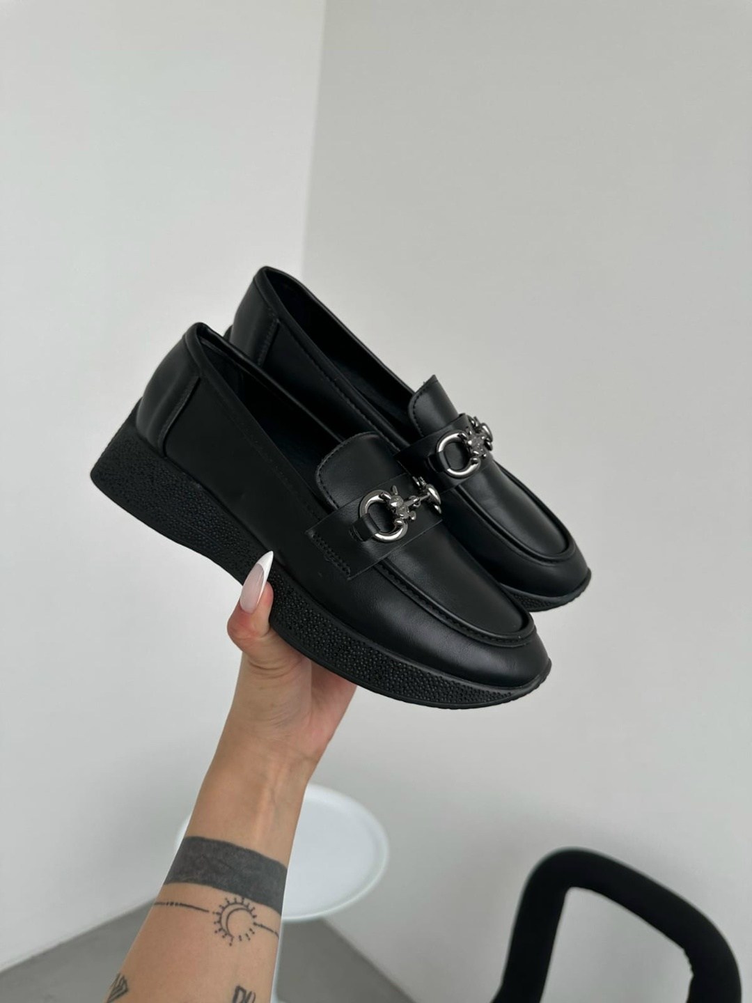 мокасины semler slipper & mokassins кожаные, черный,,лоферы женские,лоферы чёрные молодежные женские,мокасины женские