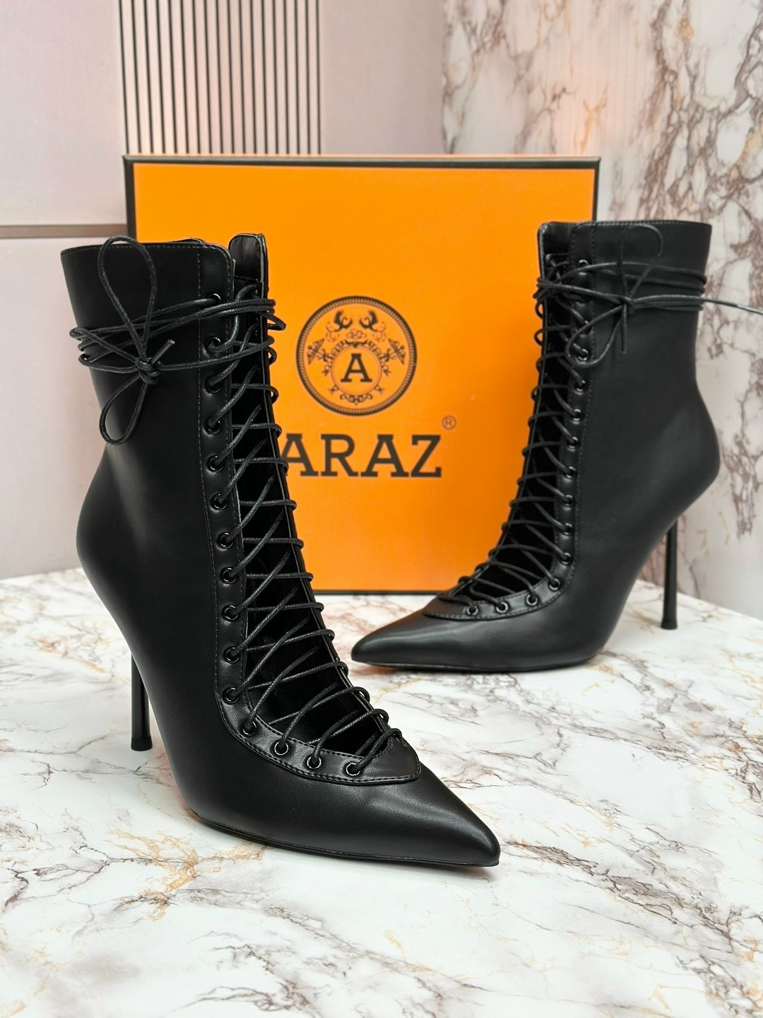 черные кожаные ботильоны jimmy choo,,ботильоны,женские ботильоны,ботильоны на шнуровке