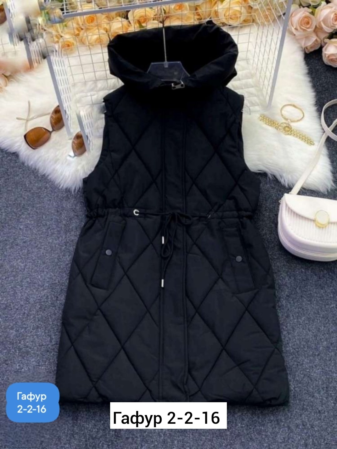 жилетка утепленная женская,жилетка женская,жилет женский,жилетка,стеганный удлиненный жилет