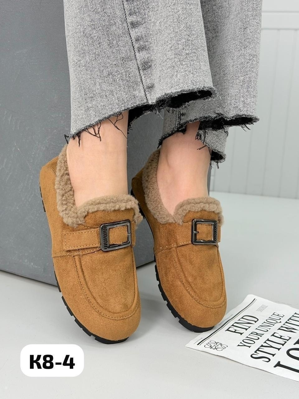 ,женская ,мокасины женские на меху, повседневные,зимняя женская