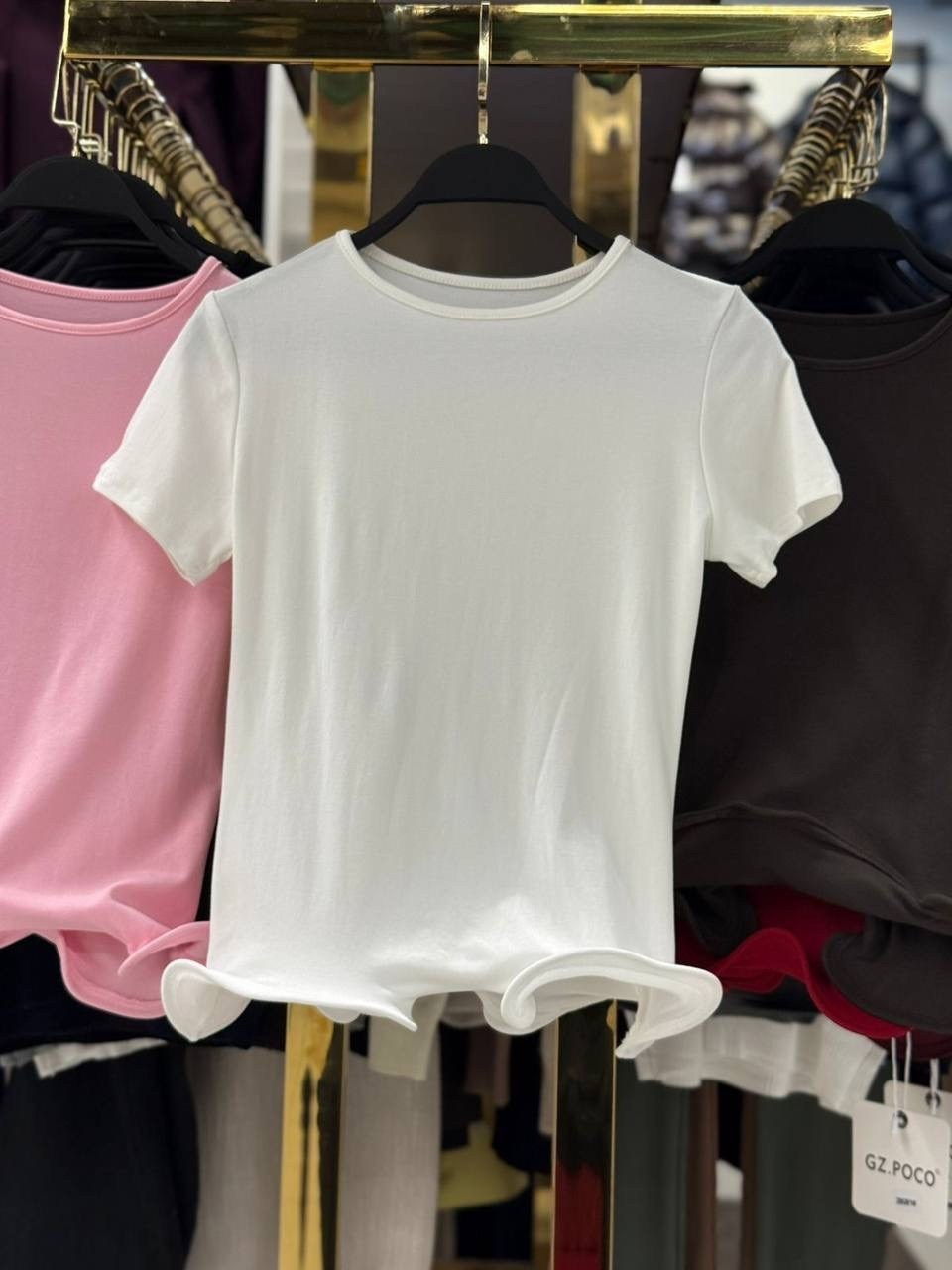 женская футболка,футболки и топы,футболки модные,футболки и майки,базовая футболка женская