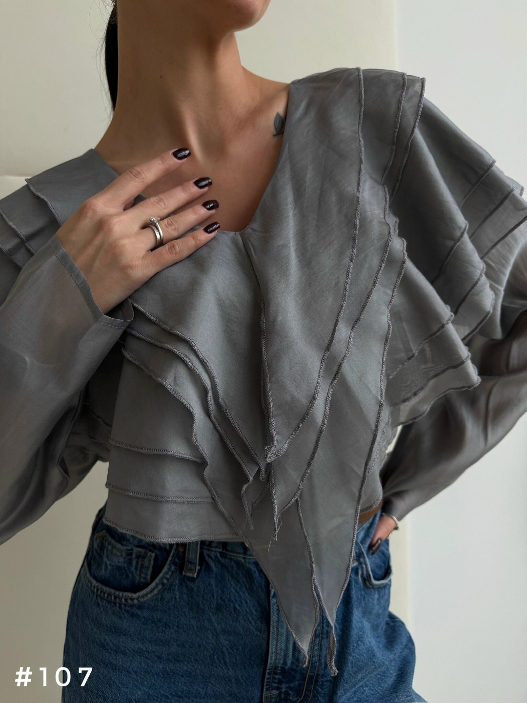 блузка элегантная,стильная блузка,блузка с оборками,блуза,женская блуза