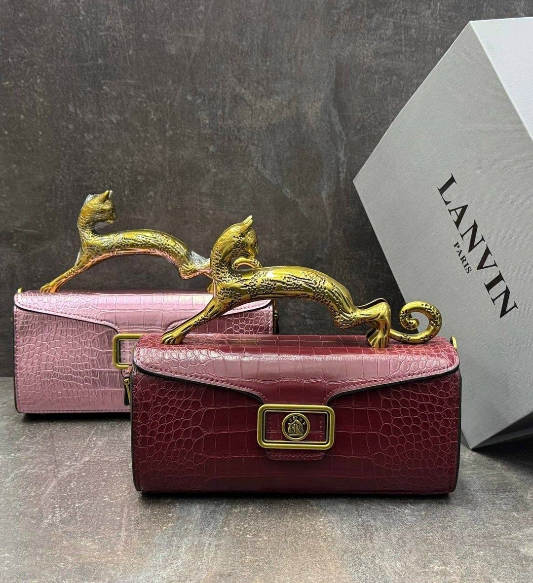 сумка lanvin,сумка женская lanvin cat bag кожа черная,сумка lanvin натуральная кожа,сумка lanvin багет с ручкой пантерой,сумка lanvin 25х12 см натуральная кожа