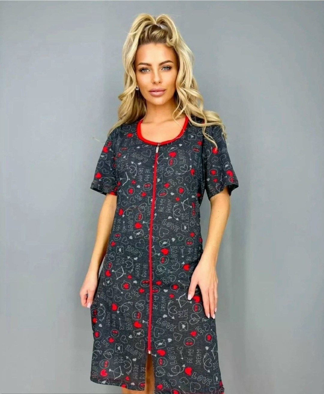 халат женский домашний,женский халат,халат домашний на молнии,халат для дома,халат