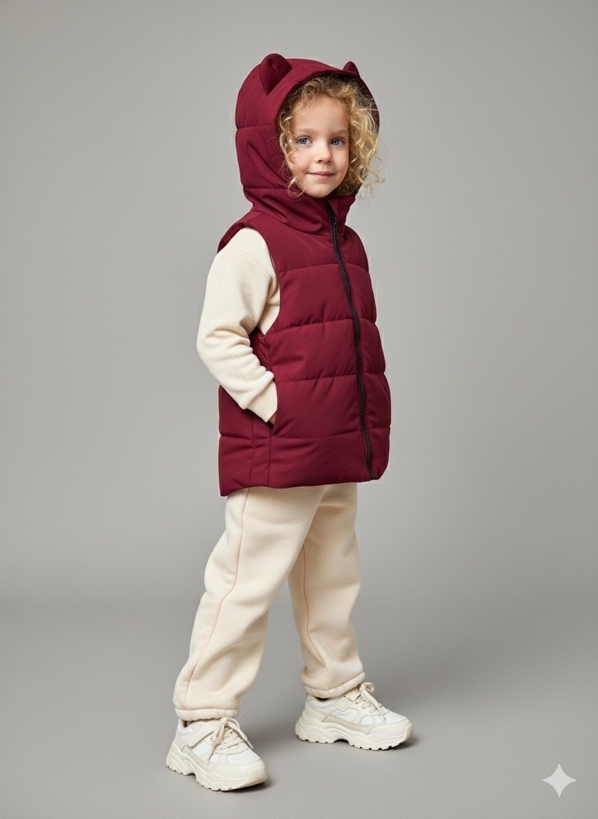 жилетка для девочки,жилетка детская,детский жилет,жилет для девочек,жилетка теплая