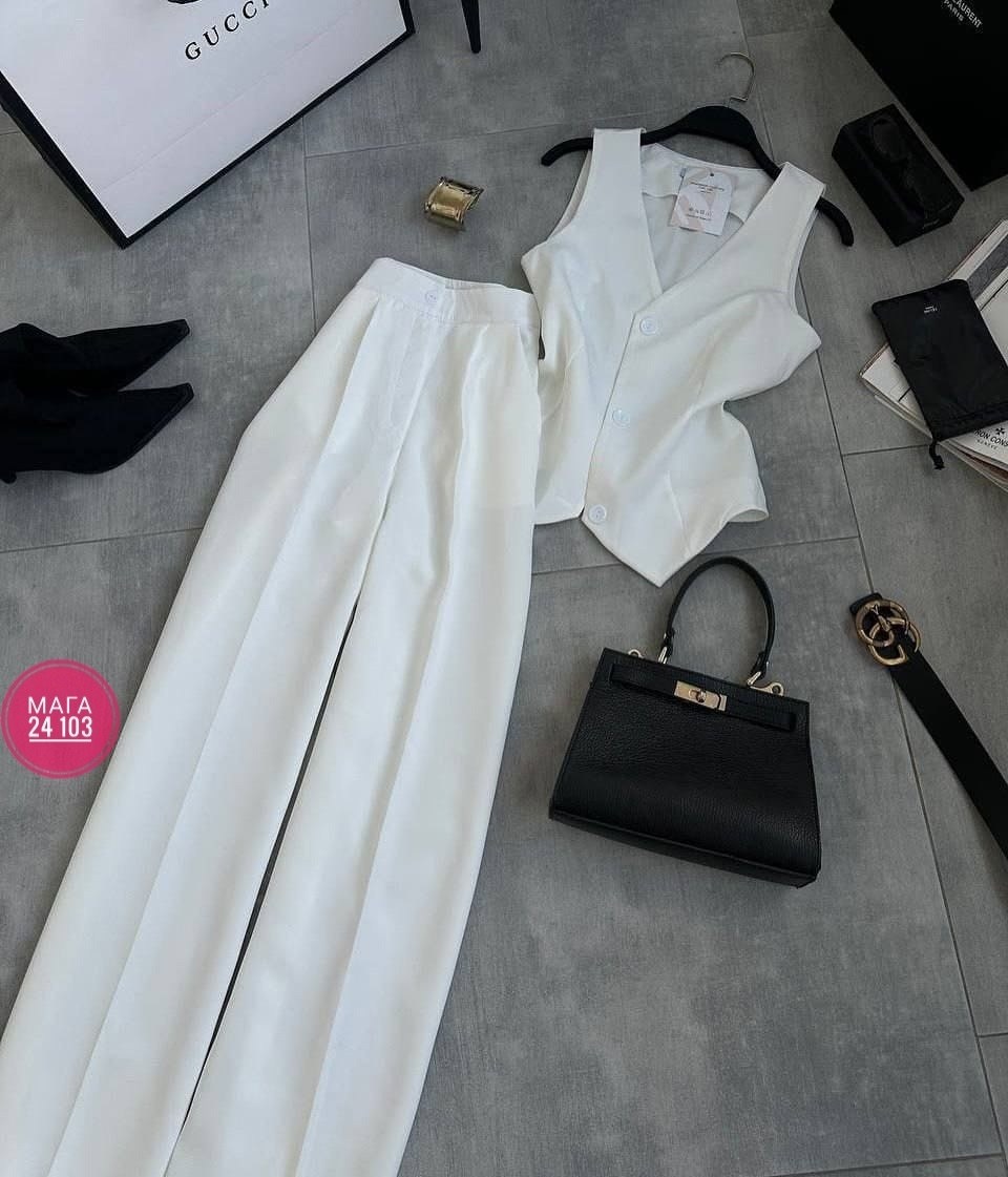 костюм двойка женская,костюм летний женский с брюками и жилеткой bezko,брючный костюм с жилеткой женский,костюм брючный деловой с жилетом dayando,брючный костюм с жилеткой