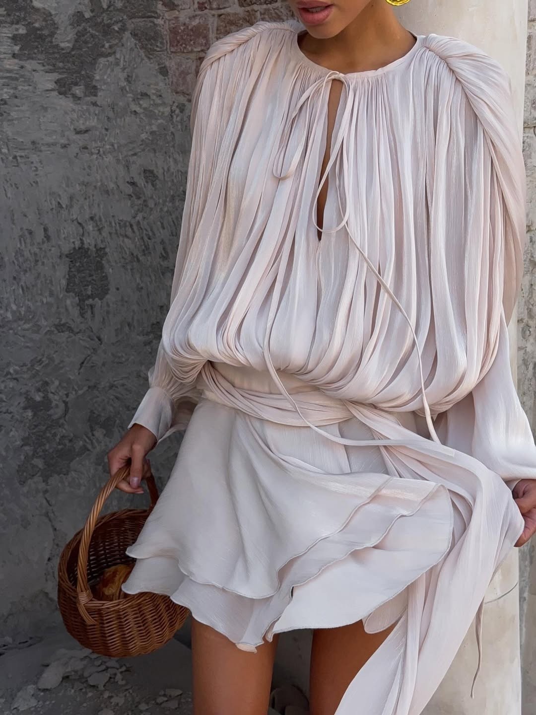 костюм летний юбка и блузка с воланами муслиновая herstyle 326251308,костюм летний юбка и блузка с воланами муслиновая herstyle цвет белый,костюм летний юбка и блузка с воланами муслиновая herstyle,ко