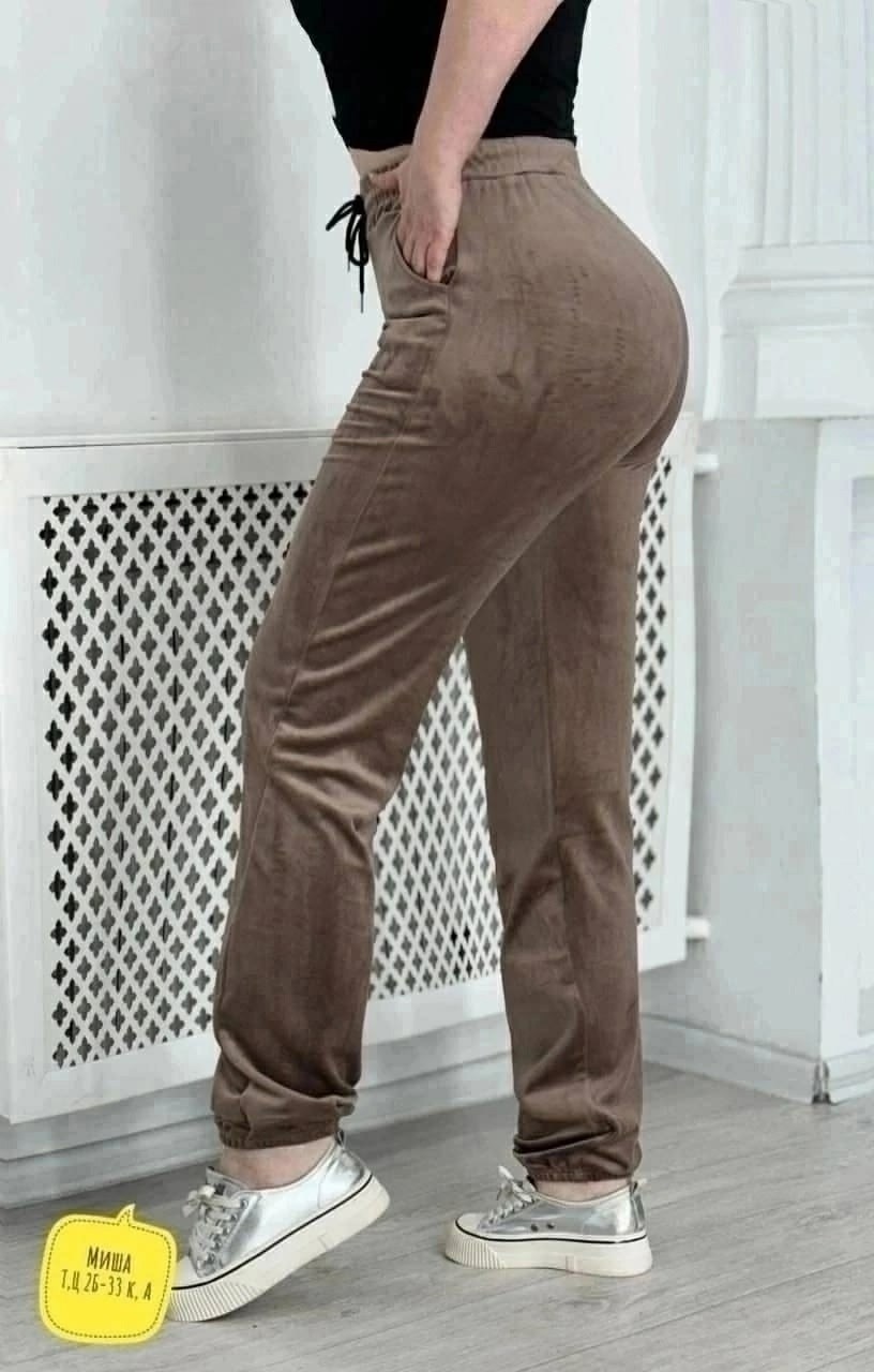 брюки велюр,брюки велюровые,брюки штаны велюровые женские арт. 11600824,брюки из велюра,штаны женские