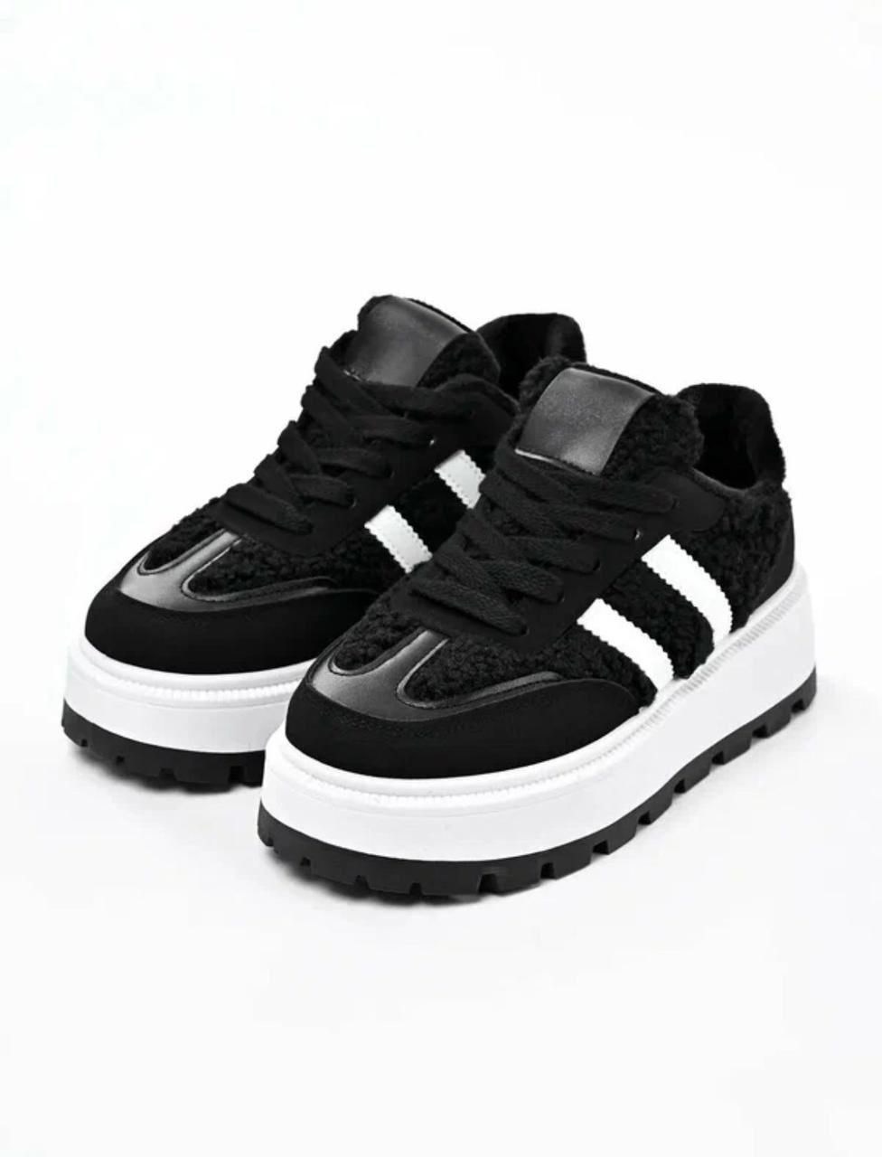 ,кроссовки женскиe,черные кроссовки,кроссовки с высокой подошвой,кроссовка