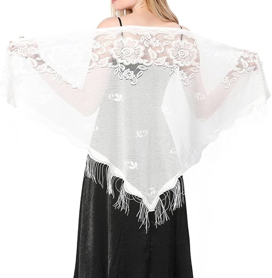 кружевная шаль,кружевная накидка,женская накидка,кружевной платок,кружевной шарф