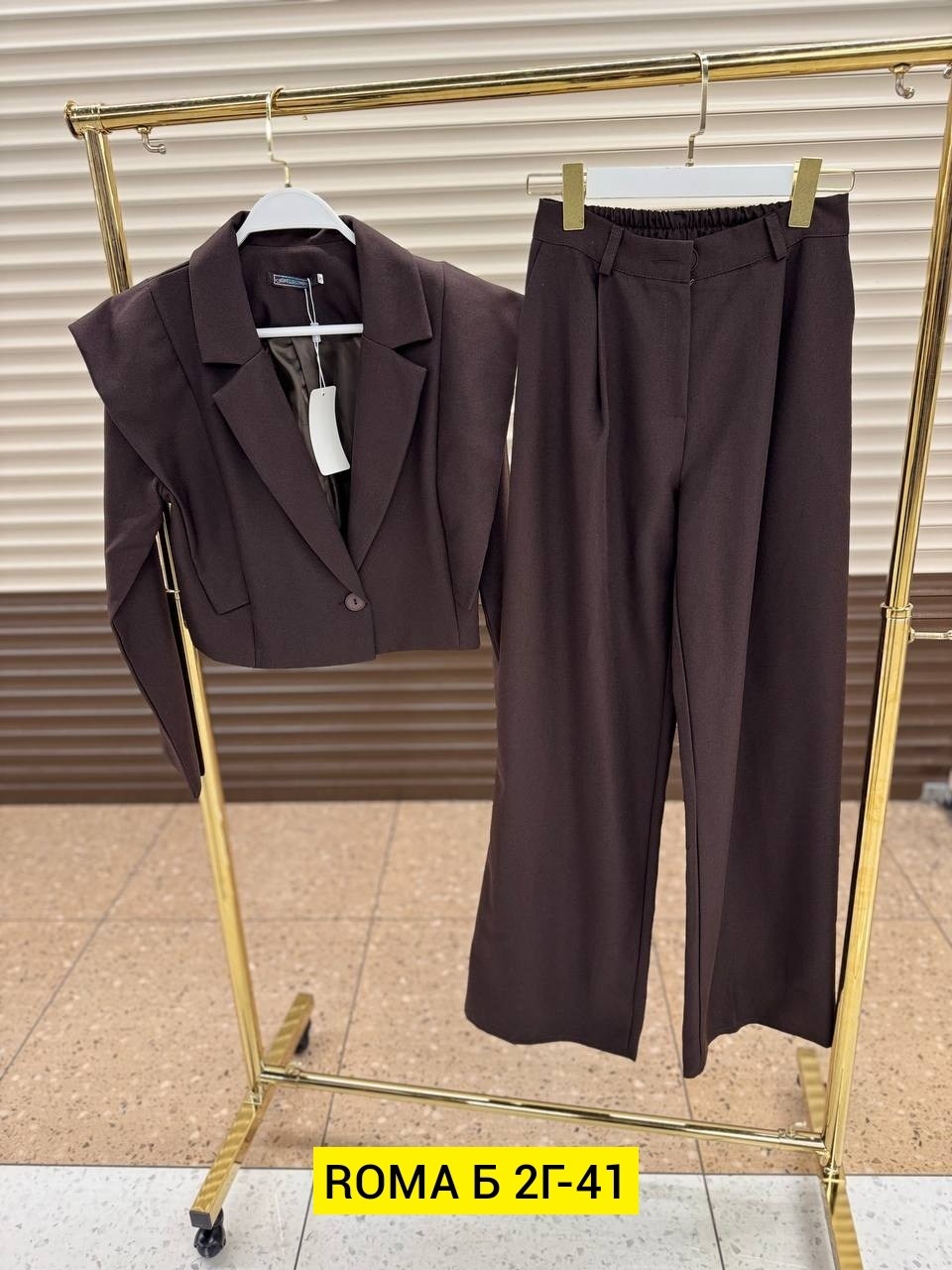 костюм брюки палаццо + кроп-жакет,брючный костюм,костюм двойка женская,брючный костюм с коротким пиджаком,женский брючный костюм
