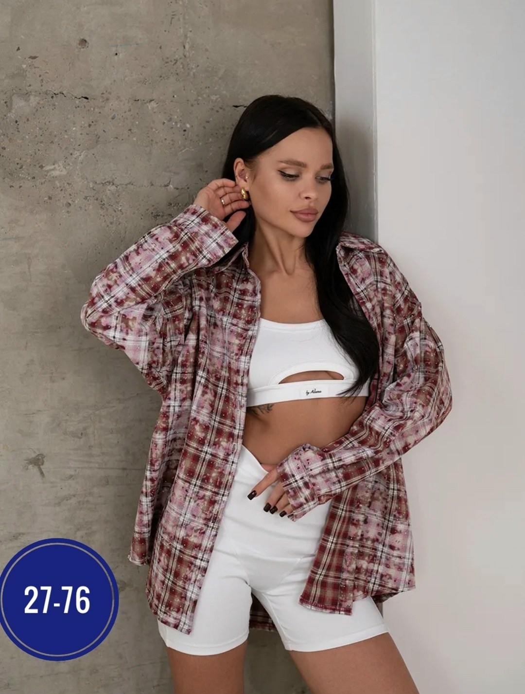 рубашка в клетку женская,женская клетчатая рубашка,женская рубашка,рубашка в клетку оверсайз dd moda,рубашка в клетку