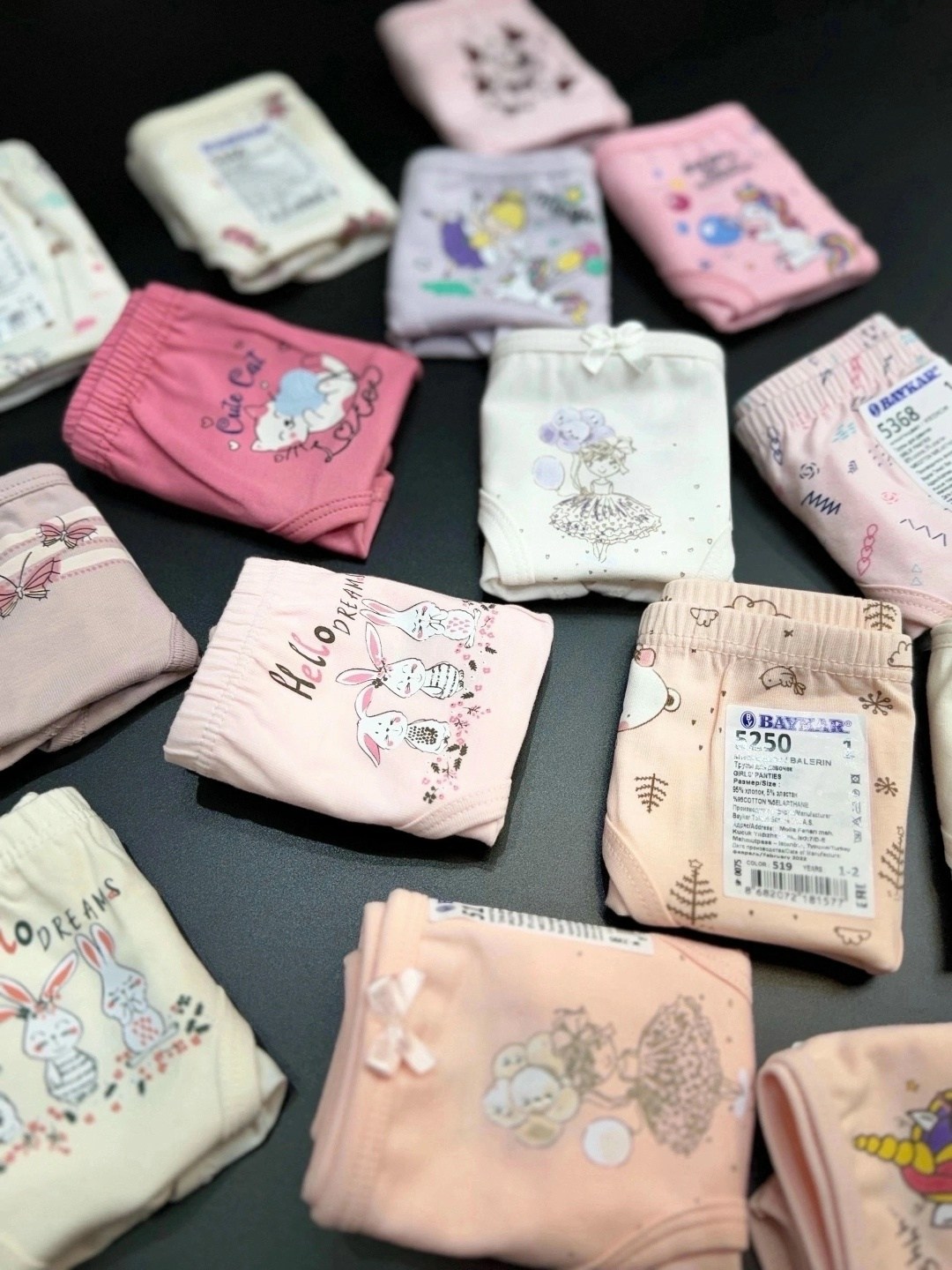 набор трусов для девочек,трусы для девочки 3шт. baykar,трусы для девочек baykar,трусы для девочек,детское нижнее белье