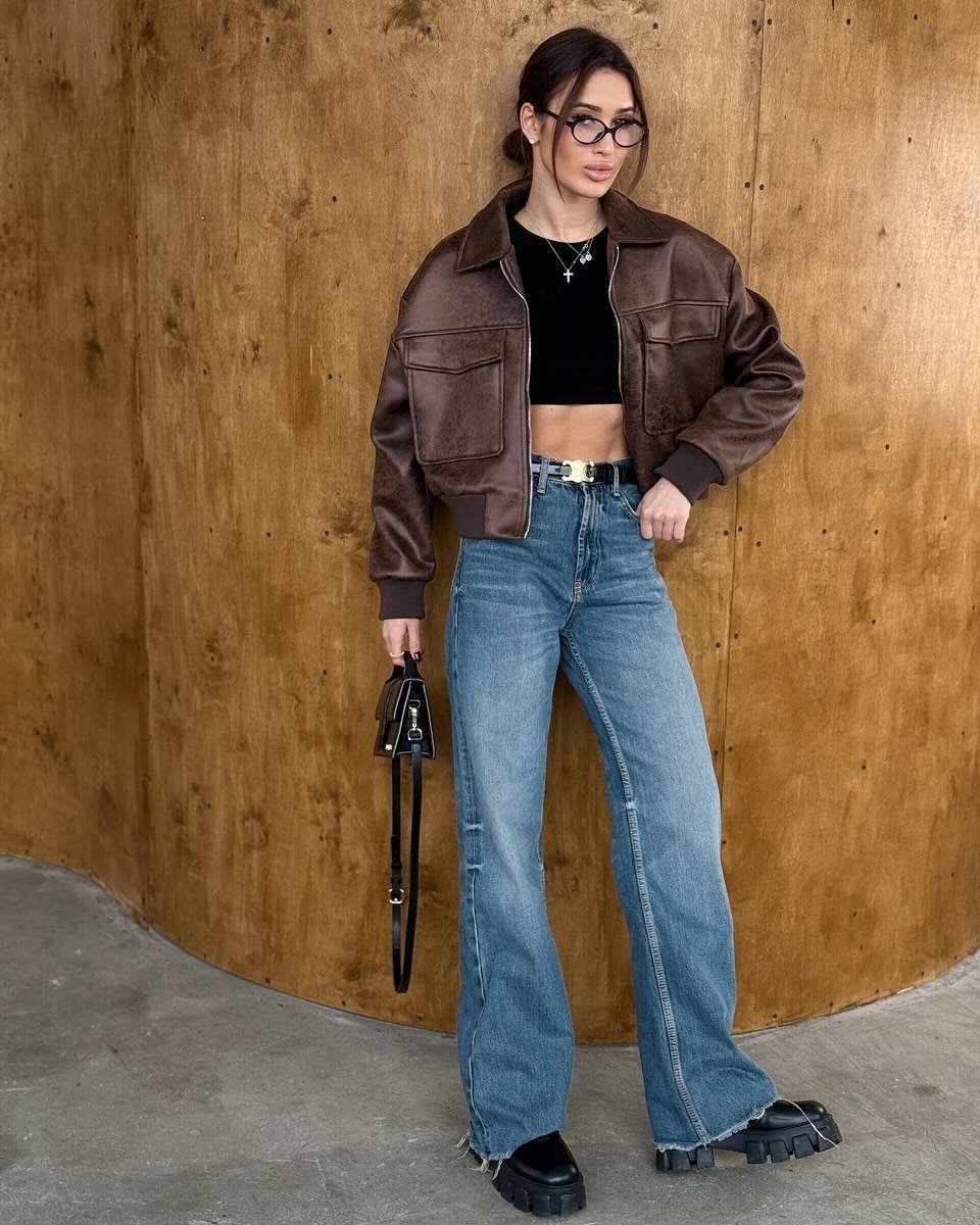 женская кожаная куртка,кожаная куртка бомбер женская,кожаная куртка,куртка женская,стильная куртка