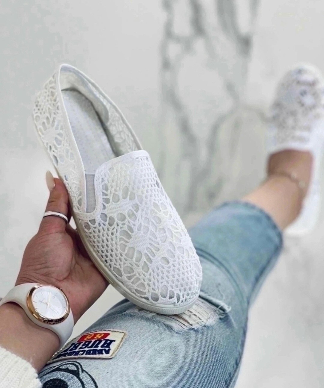 валберис слипоны женские летние,слипоны женские,слипоны текстильные,летняя женская ,слипоны ажурные кружевные