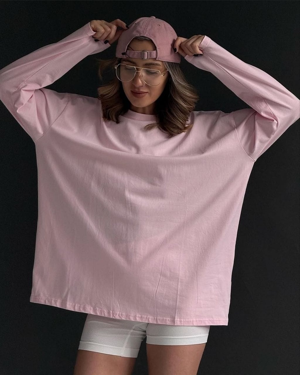 лонгслив женская оверсайз,лонгсливы оверсайз розовый,лонгслив оверсайз женский розовый deso,лонгслив оверсайз розовый 8base 233136444,лонгслив женский оверсайз хлопок revati wear 212831682