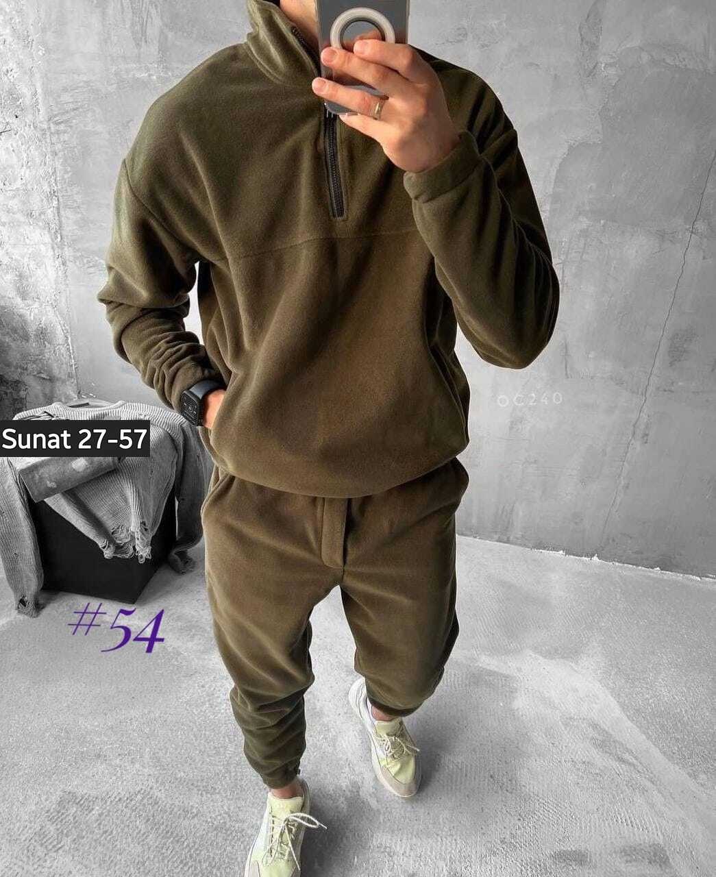 мужской спортивный костюм теплый на флисе,костюм на флисе,костюм спортивный,мужской флисовый костюм хаки,мужской спортивный костюм на флисе