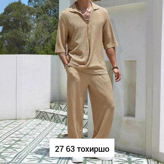 мужской летний комплект,повседневный костюм,мужской повседневный костюм,мужские летние костюмы,мужская мода