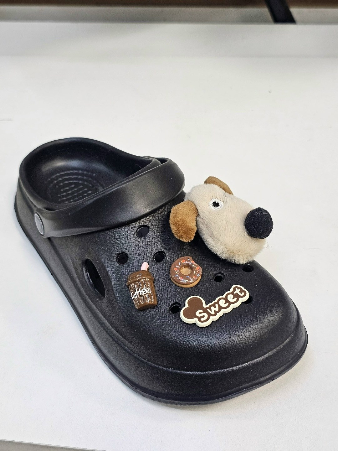 , для дома,пляжная ,кроксы белые с джибитсами,сабо медицинские