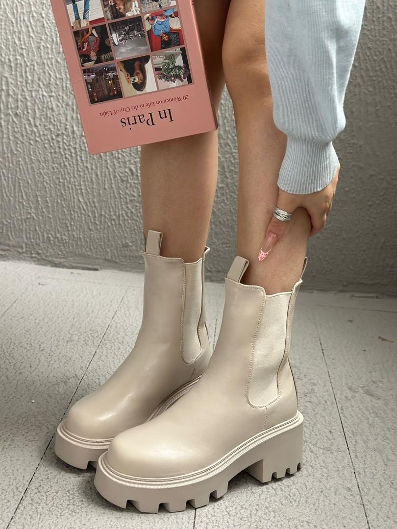 ,ботинки женские,ботинки женские челси,челси  бежевые,бежевые ботинки