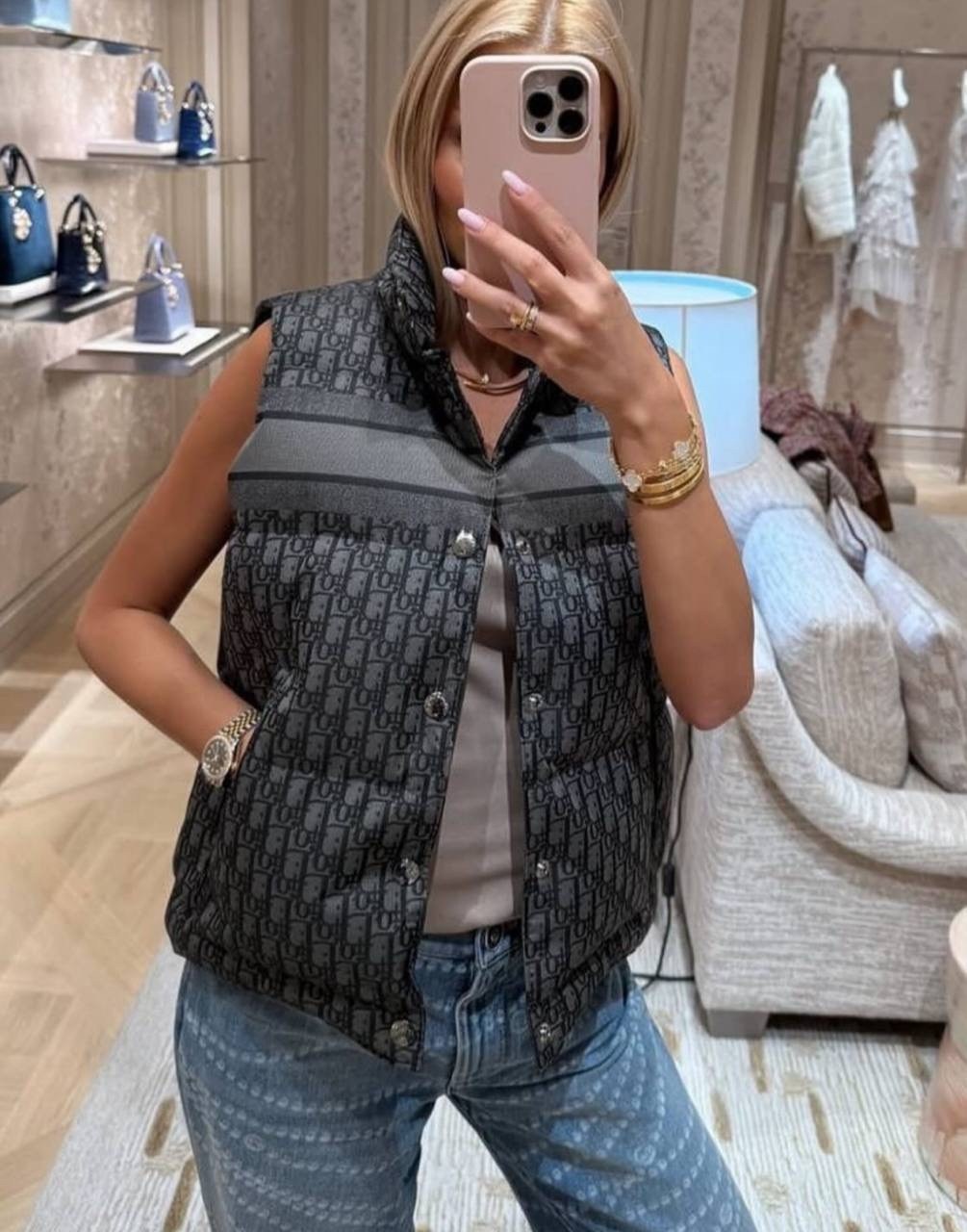 жилетка диор,жилетка женская,стильная жилетка,жилетка кристиан диор,жилетка