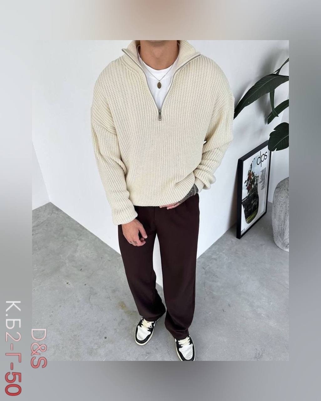 мужской джемпер,кофта мужская,мужской свитер,свитер на молнии,свитер вязанный