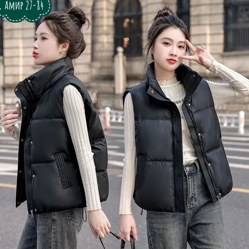 жилет женский,жилет для женщин,жилет короткий,жилет осенний,теплый жилет