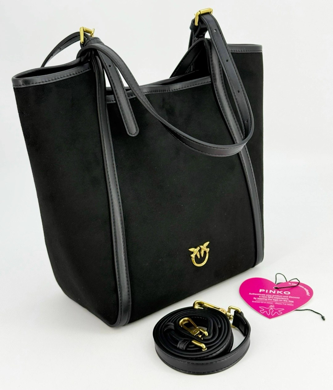 сумка женская pinko пинко из замши люкс,сумка замшевая,сумка замшевая pinko черная,сумка pinko,сумка на плечо замшевая leaf hobo big