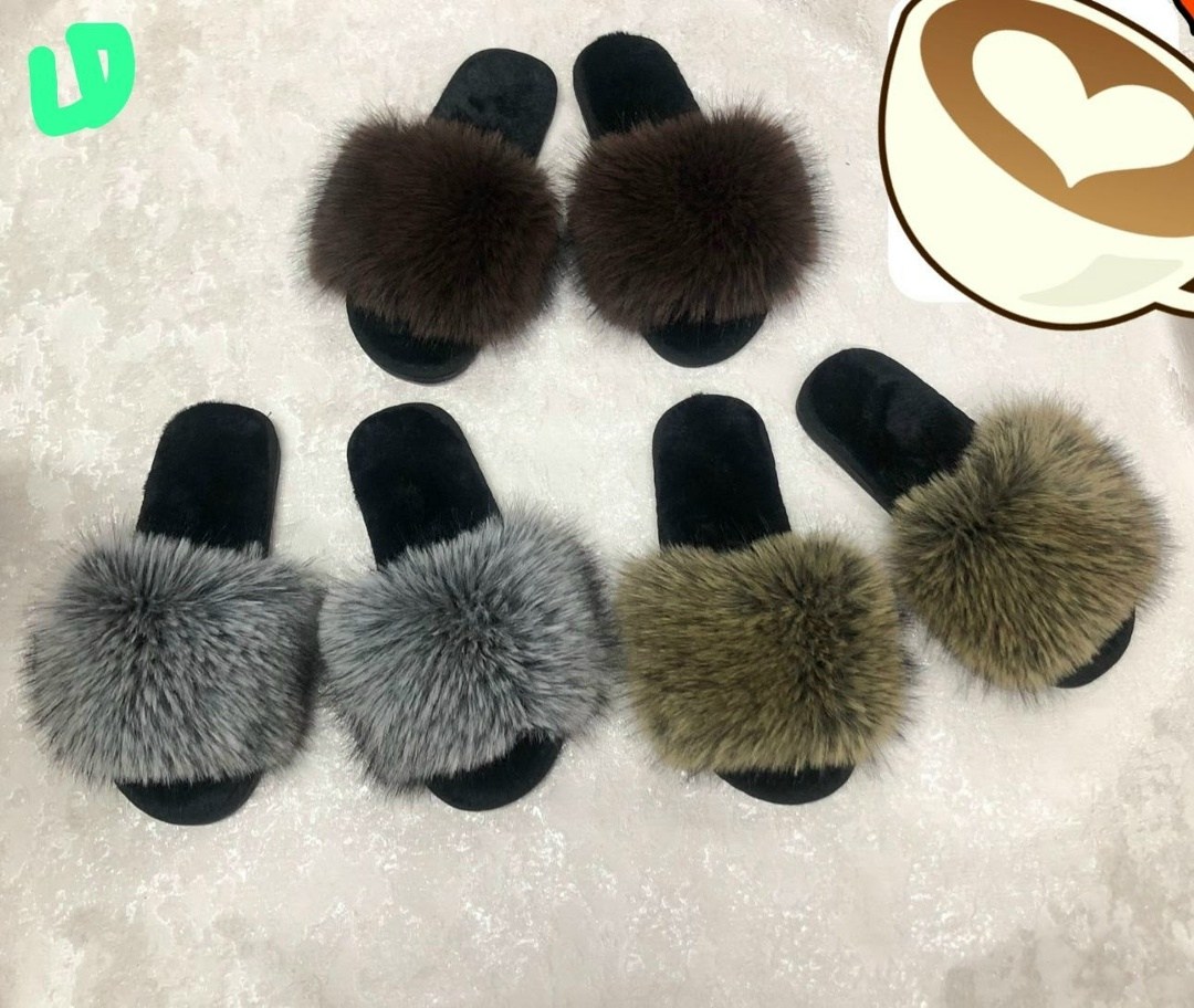 тапочки меховые,шлепки с мехом,домашние тапочки женские,,шлепанцы женские с мехом