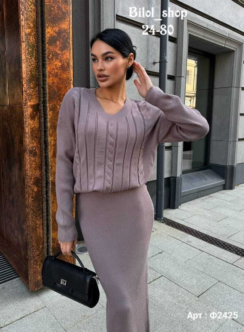 костюм с юбкой трикотажный,трикотажные костюмы,костюм с юбкой теплый,костюм с юбкой теплый fedoroffka,костюм вязаный женский с юбкой