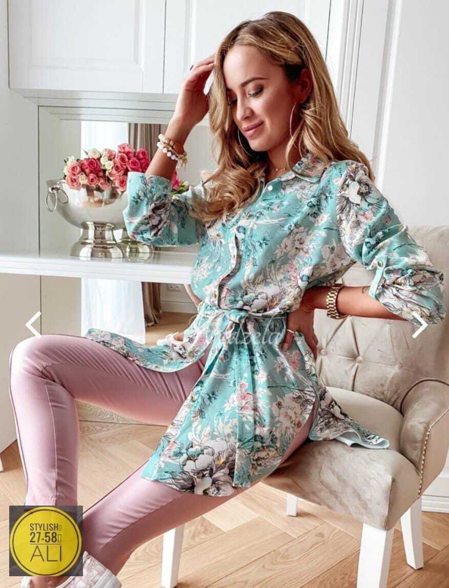 рубашка женская,удлиненная рубашка,женской одежды,