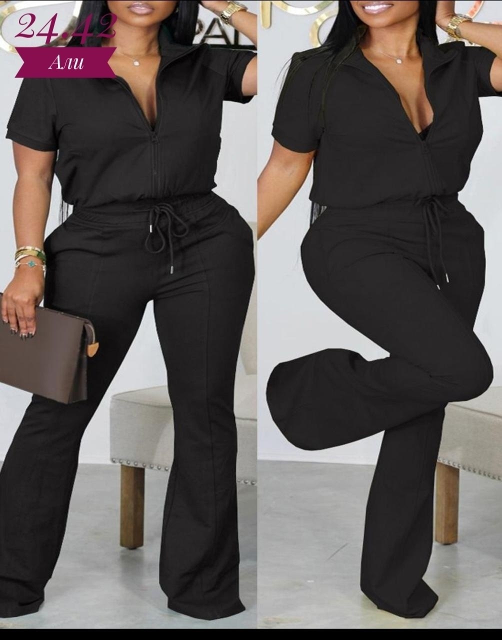 женский костюм из двух предметов,костюм на кулиске,комбинезон женский с принтом,женские брючные костюмы,брюки повседневные модные